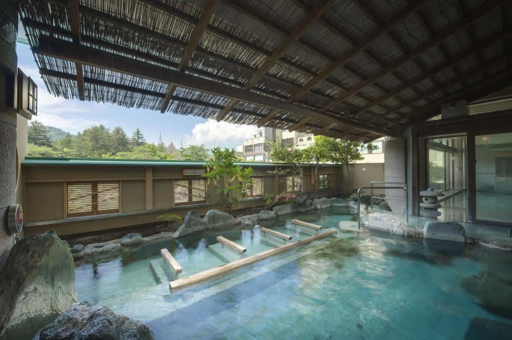 ホテル Fujisan Onsen Bessho Sasa 富士吉田市 エクステリア 写真